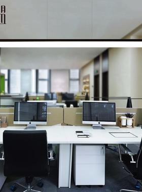 直条长条LED办公室照明吊灯创意现代亚克力会议室工程一字吊线灯