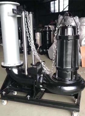 切割排污泵污水泵潜水旋流式无堵塞泵