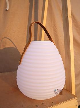 led太阳能户外氛围灯庭院手提灯花园落地灯室外防水阳台装饰