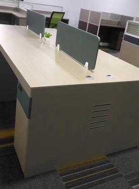 办公桌简约现代4人位电脑桌组合职员桌四人位员工桌办公家具0324