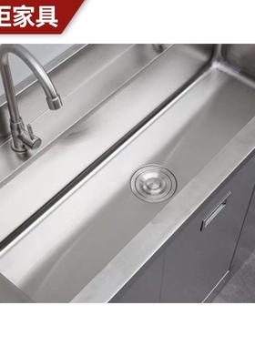 现货304不锈钢水槽无尘车间洁净实验室单槽洗手池不锈钢水槽