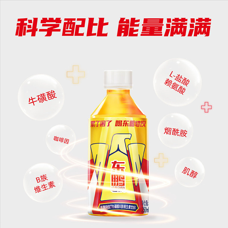 东鹏特饮牛磺酸B族维生素饮料长途开车抗疲劳能量饮品250ml*24瓶,淘宝优惠券,粉丝福利购,淘宝优惠卷