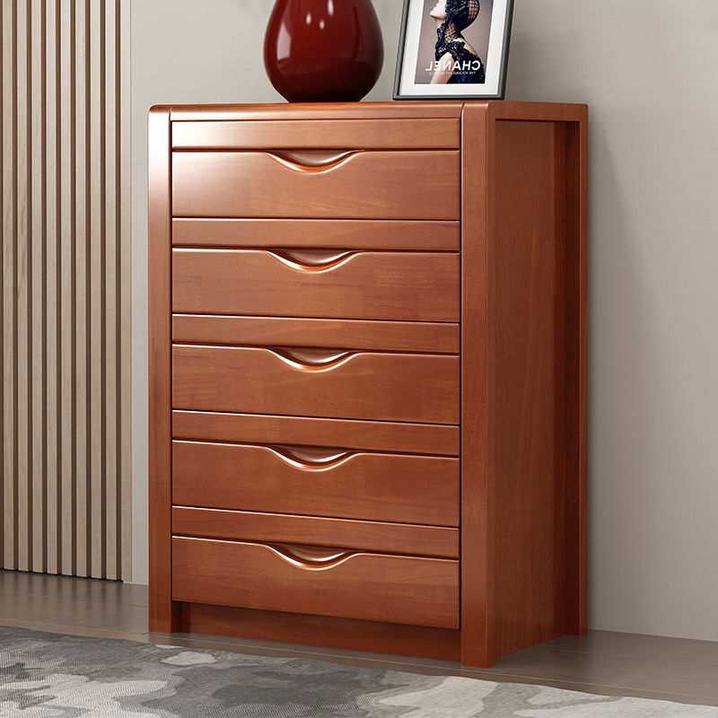 实木五斗柜中式抽屉式3斗4斗客厅卧室收纳柜储物柜橡胶木五斗橱,淘宝优惠券,粉丝福利购,淘宝优惠卷