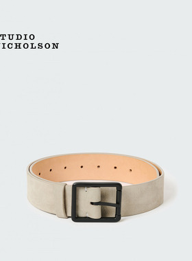 STUDIO NICHOLSON中性简约皮带腰带