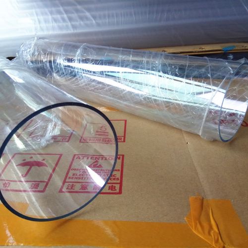 供应透明 塑e料 PC 硬管  阳台水管式养鱼 透明4寸管 外径110mm - 图1