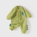 [Скидка 20% на площадь] Дискаунтер снимает родительско-детскую одежду для детей, осенне-зимний комбинезон из австрийского бархата, теплые комбинезоны