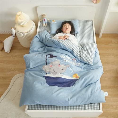 Одеяло для детского сада, детский комплект, пододеяльник для сна, 3 предмета, постельные принадлежности