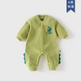 [Скидка 20% на площадь] Дискаунтер снимает родительско-детскую одежду для детей, осенне-зимний комбинезон из австрийского бархата, теплые комбинезоны