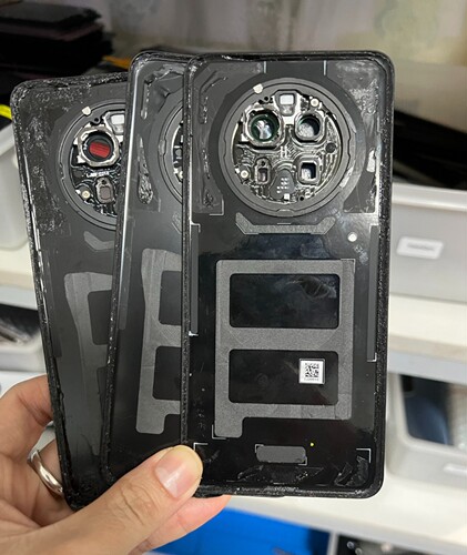 适用于mate50原装拆机后盖mate50pro二手原装后壳电池盖送背胶囊 - 图0