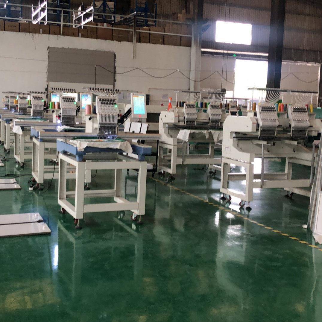 马头机双头多功能电脑绣花机帽绣平绣成衣绣配件帽绣机帽架总成 - 图2