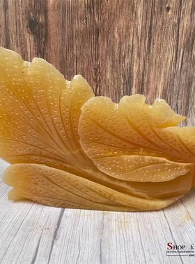 大号玉石白菜摆件家居客厅玄关酒柜电视柜装饰品聚福乔迁礼品摆设