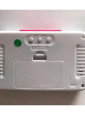 老人盲人语音报时器整点自动报时钟表随时按随时报时床头学生闹钟