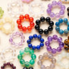 Natural crystal running ring crystal loose beads