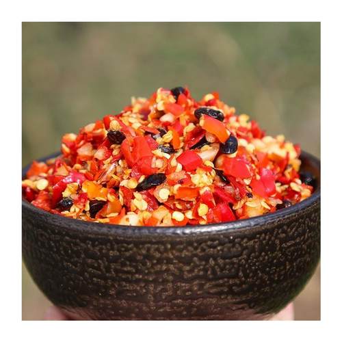 新货江西特产豆豉蒜蓉辣椒酱超特辣下饭菜剁椒香辣豆鼓蒜香辣 - 图3