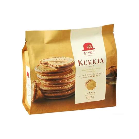 Spot Japanese imported Qianpeng biscuits and milk