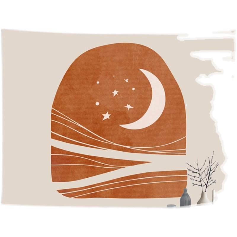 挂布背景布加厚布艺挂毯卧室改造墙面装饰布夸张抽象风格遮挡布,淘宝优惠券,粉丝福利购,淘宝优惠卷