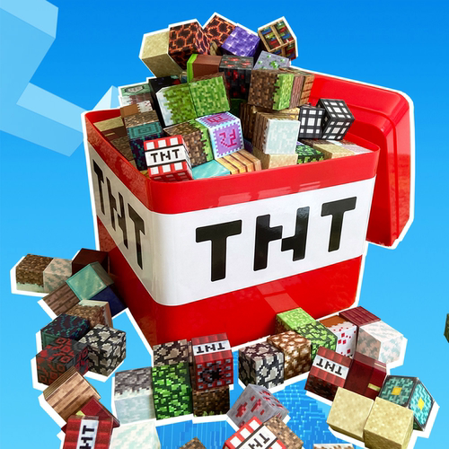 我的世界周边磁力方块赠收纳盒益智磁力积木百搭儿童礼物男孩玩具 - 图3