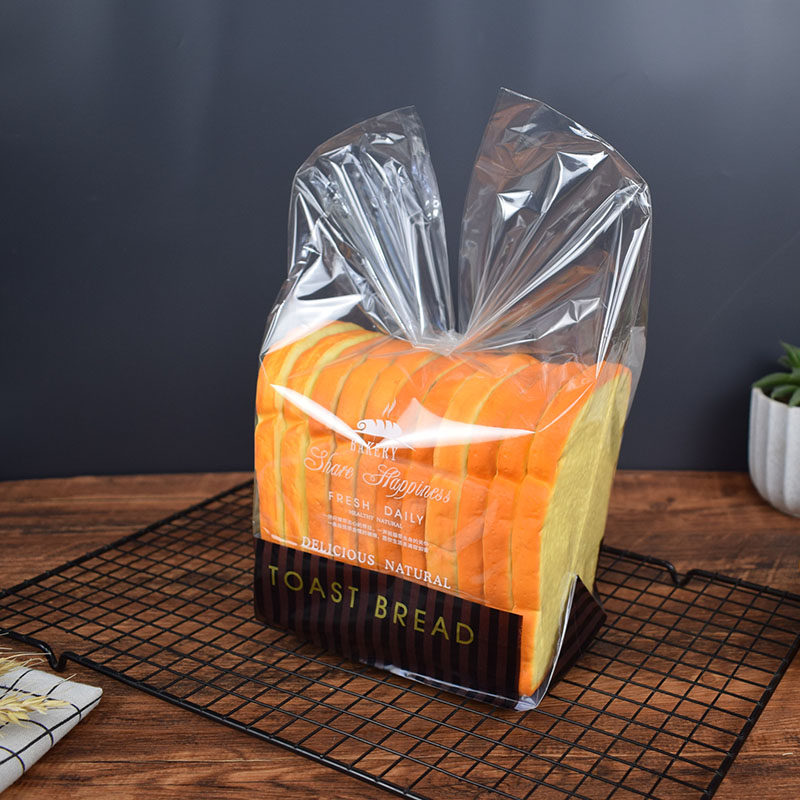 烘焙包装袋450克模具吐司袋子加厚磨砂方包方底面包袋切角袋100个,淘宝优惠券,粉丝福利购,淘宝优惠卷
