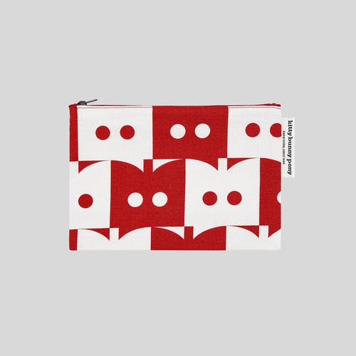 KBP Apple Pip 韩国设计 卡通苹果图案 手拿包 抱枕 收纳包 套装 - 图1