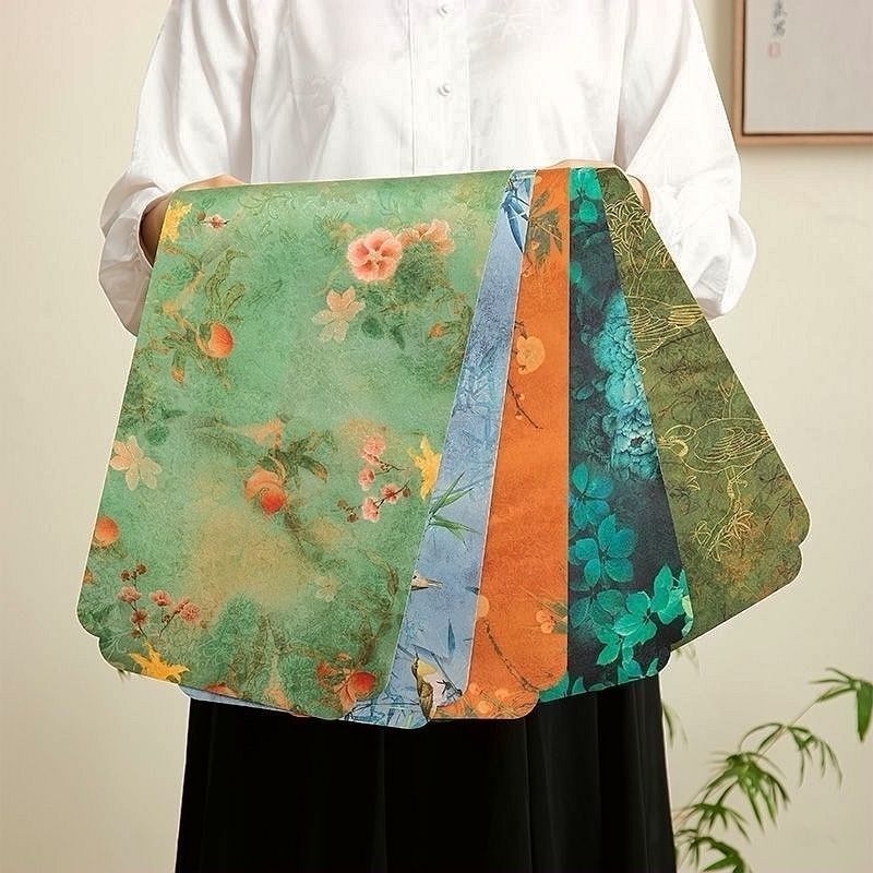 中式织锦双面茶席国风覆古禅意双面防水防滑Q茶桌垫干泡垫桌旗 - 图0