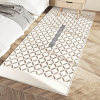 Bedside carpet, bedroom style children's long strip carpet, thickened wabi-sabi cream floor mat in front of the bed