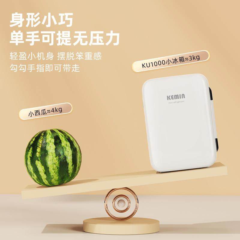 科敏KU1000车载小型家用冷藏单人USB便携车家两用迷你小冰箱宿舍,淘宝优惠券,粉丝福利购,淘宝优惠卷