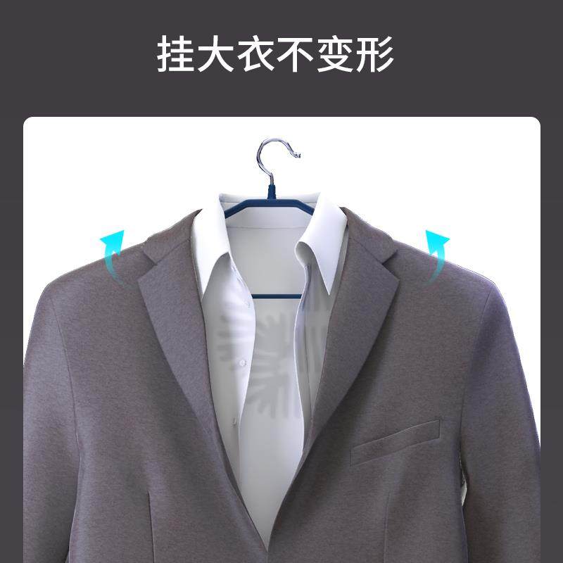宽肩防滑衣架家用无痕晾晒挂衣架加粗加厚凉衣服架西装大衣挂钩,淘宝优惠券,粉丝福利购,淘宝优惠卷