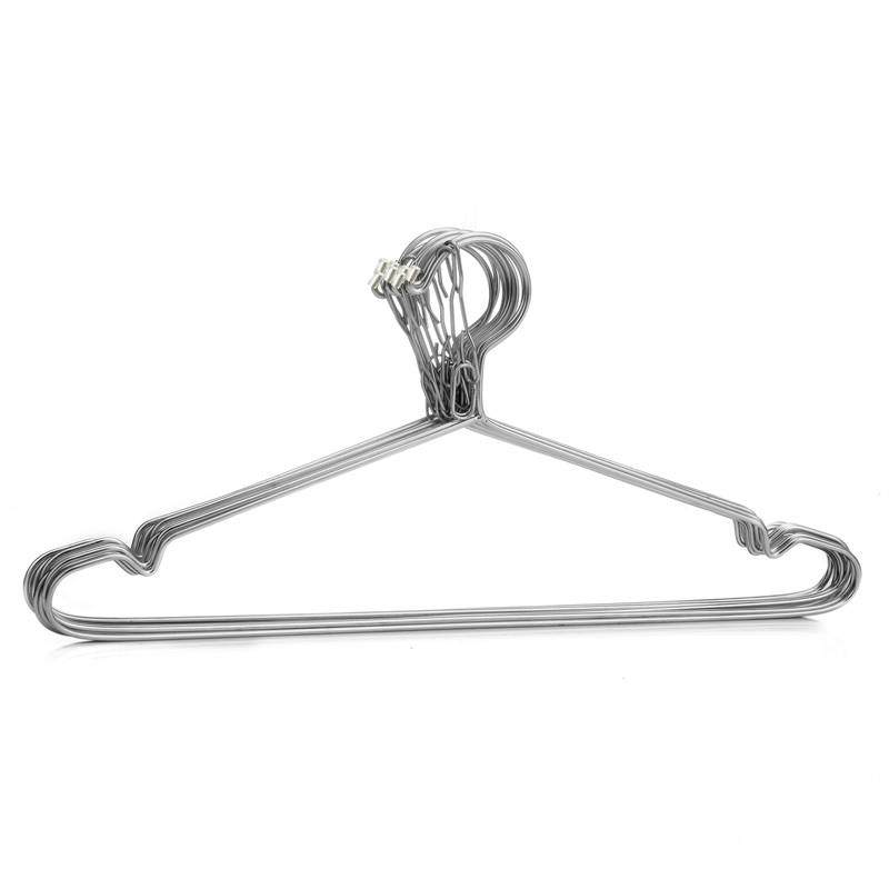 防风衣架 不锈钢实心晾衣架衣服架 卡扣挂钩防滑衣挂 晒衣架裤架,淘宝优惠券,粉丝福利购,淘宝优惠卷