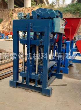 水泥空心免烧型制砖机小型家用制砖机免托盘两相电水泥标砖设备