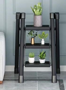 梯子家用折叠梯子加厚人字梯置物梯室内阁楼便携梯小型