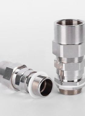 不锈钢铠装双密封填料函SH-BDM-22-II防爆格兰头电缆固定头