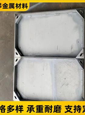 304不锈钢隐形井盖现货圆形方形下沉式下水道盖板不锈钢井盖