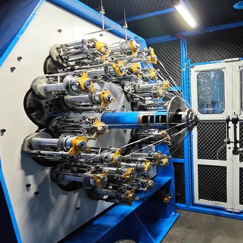 高速卧式24锭金属铜丝编织机KBW-248-24-1电线电缆编织机 - 图2