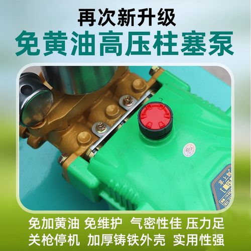 三轮车电动新型高压打药机器喷雾器玉米小麦果树蔬菜打药消毒神器 - 图1