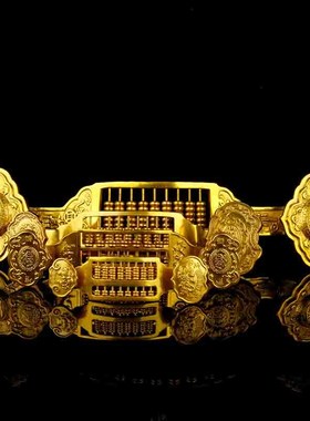 铜算盘摆件实心铜7 8 9 轴算盘办公室前台装饰品工艺品店铺开业礼