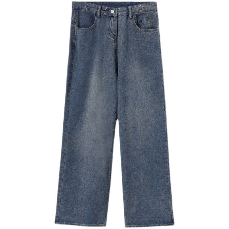 大码300斤梨形身材遮胯牛仔裤女夏季裤子胖mm直筒裤显瘦阔腿长裤2,淘宝优惠券,粉丝福利购,淘宝优惠卷