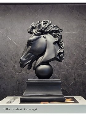 现代样板间玄关客厅简约软装家居饰品沙漏陶瓷玻璃道具摆件ZH2641