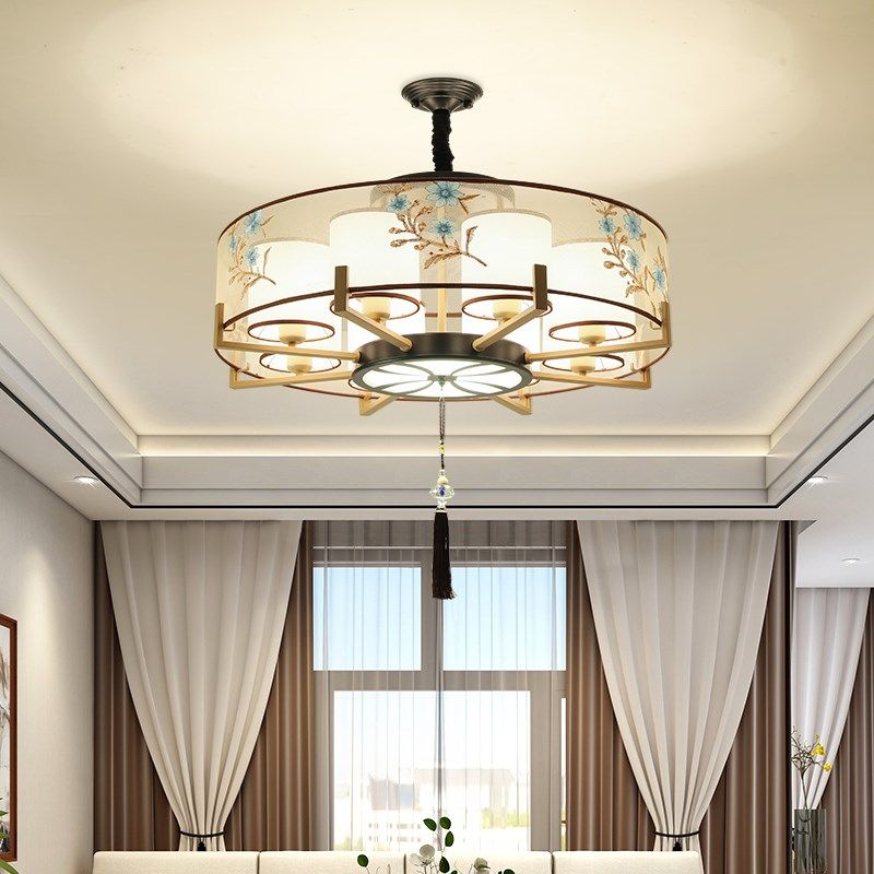 新中式吊灯客厅主灯卧室中国风复古禅意酒店餐厅茶楼包间餐饮灯具,淘宝优惠券,粉丝福利购,淘宝优惠卷