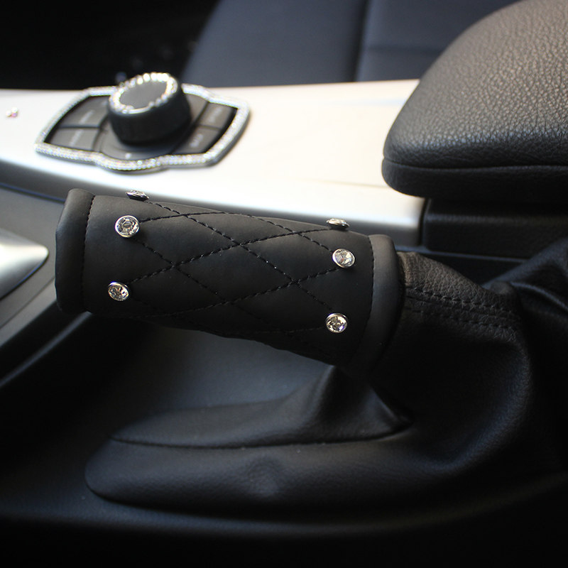 韩国时尚镶钻水钻汽车女用品车载排挡套手刹套安全带护肩套饰套装,淘宝优惠券,粉丝福利购,淘宝优惠卷