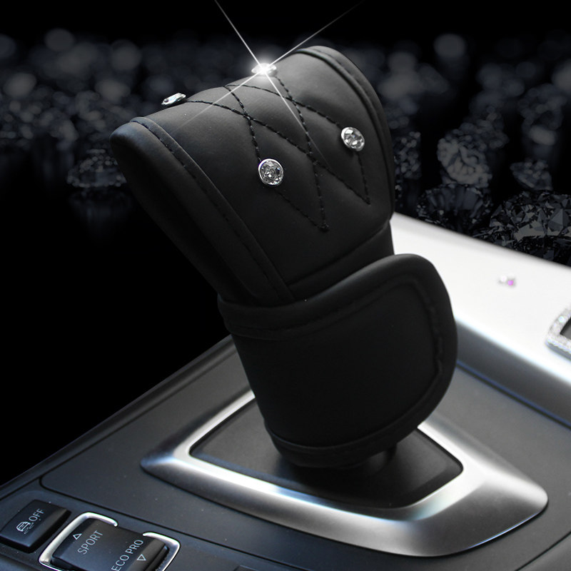 韩国时尚镶钻水钻汽车女用品车载排挡套手刹套安全带护肩套饰套装,淘宝优惠券,粉丝福利购,淘宝优惠卷