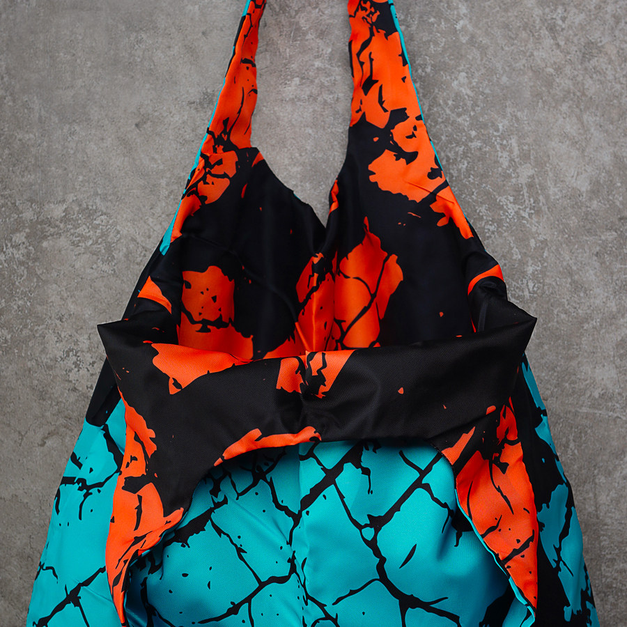 GAGAFRIENDS裂纹双面用环保购物袋手提单肩包上课杂志电脑包,淘宝优惠券,粉丝福利购,淘宝优惠卷