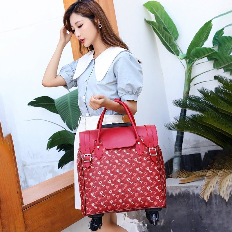 网红旅行箱包18寸登机q箱布箱手提拉杆包小拉杆箱万向轮小清新女,淘宝优惠券,粉丝福利购,淘宝优惠卷