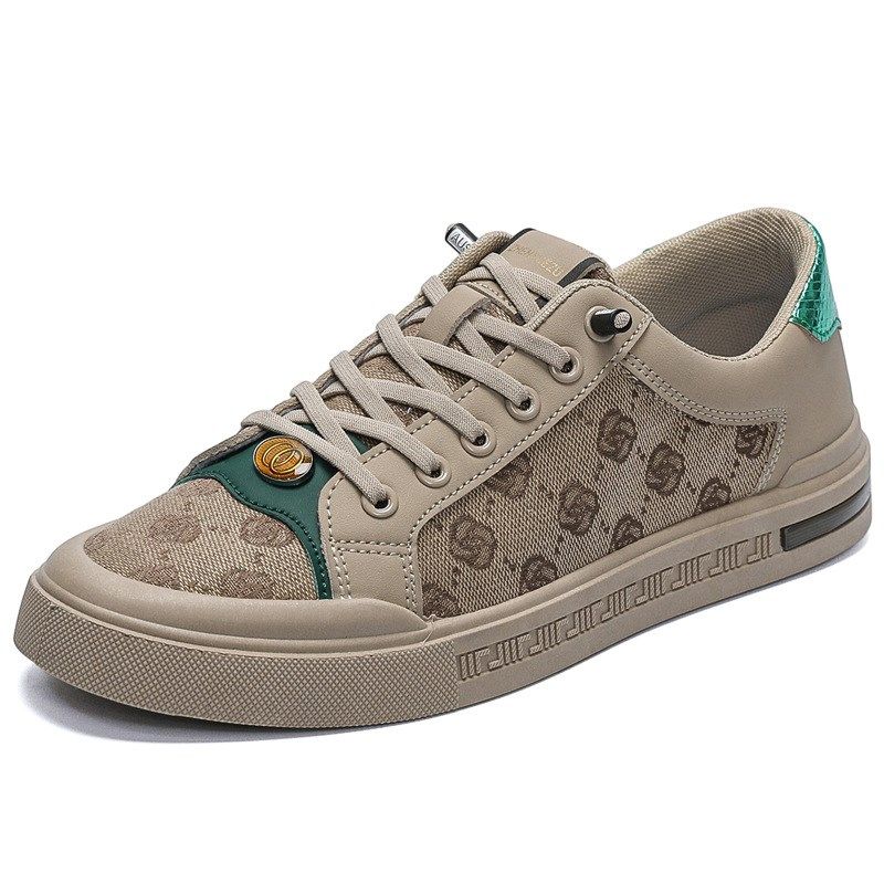 夏季板鞋c男透气帆布休闲鞋潮流百搭一脚蹬懒人鞋网红软底时尚,淘宝优惠券,粉丝福利购,淘宝优惠卷