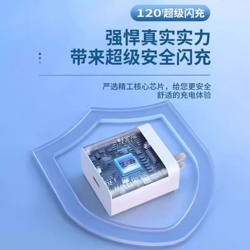 120超级闪充适用OPPOReno12/11/10/9/814 Pro手机充电器Findx5 6 7闪充头OPPOK9 10 11充电头10A闪充2米加长 - 图3