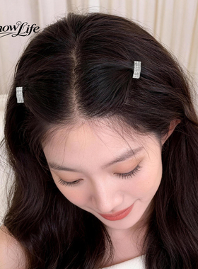 明星同款圆形金属小发扣