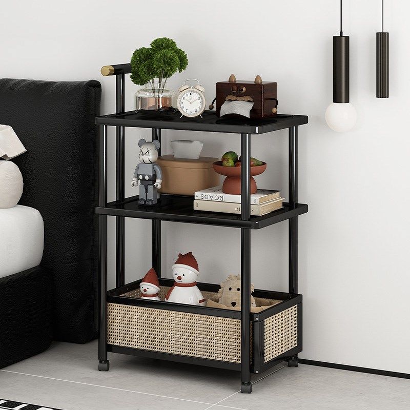 可移动边几床头小推车置物架简易多功能收纳架子小户型Y茶几小桌,淘宝优惠券,粉丝福利购,淘宝优惠卷