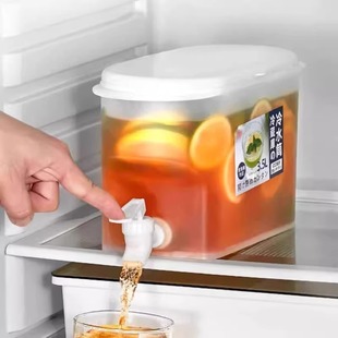 耐高温食品级！冰箱冷水壶3.5L大容量