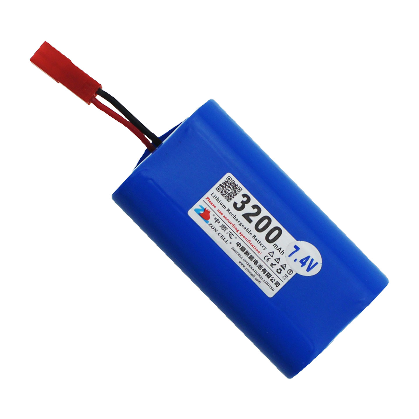 中顺芯智能指纹门锁聚合物锂电池3.7V7.4V适用德施曼必达凯迪仕 - 图3