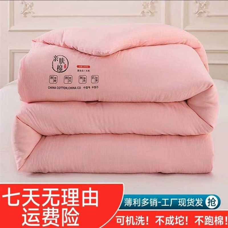 加厚保暖被芯秋冬纤维被冬被棉被春秋四季被单人学生被芯厚冬被子,淘宝优惠券,粉丝福利购,淘宝优惠卷