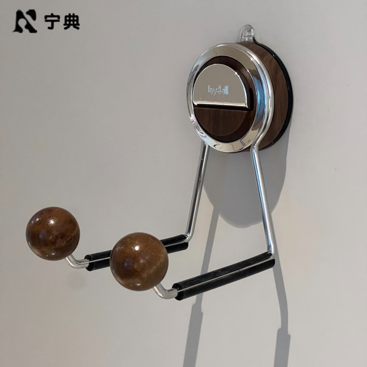 卫生间吸盘吹风机置物架浴室洗漱洗手台高颜值中古风免打孔电吹风,淘宝优惠券,粉丝福利购,淘宝优惠卷